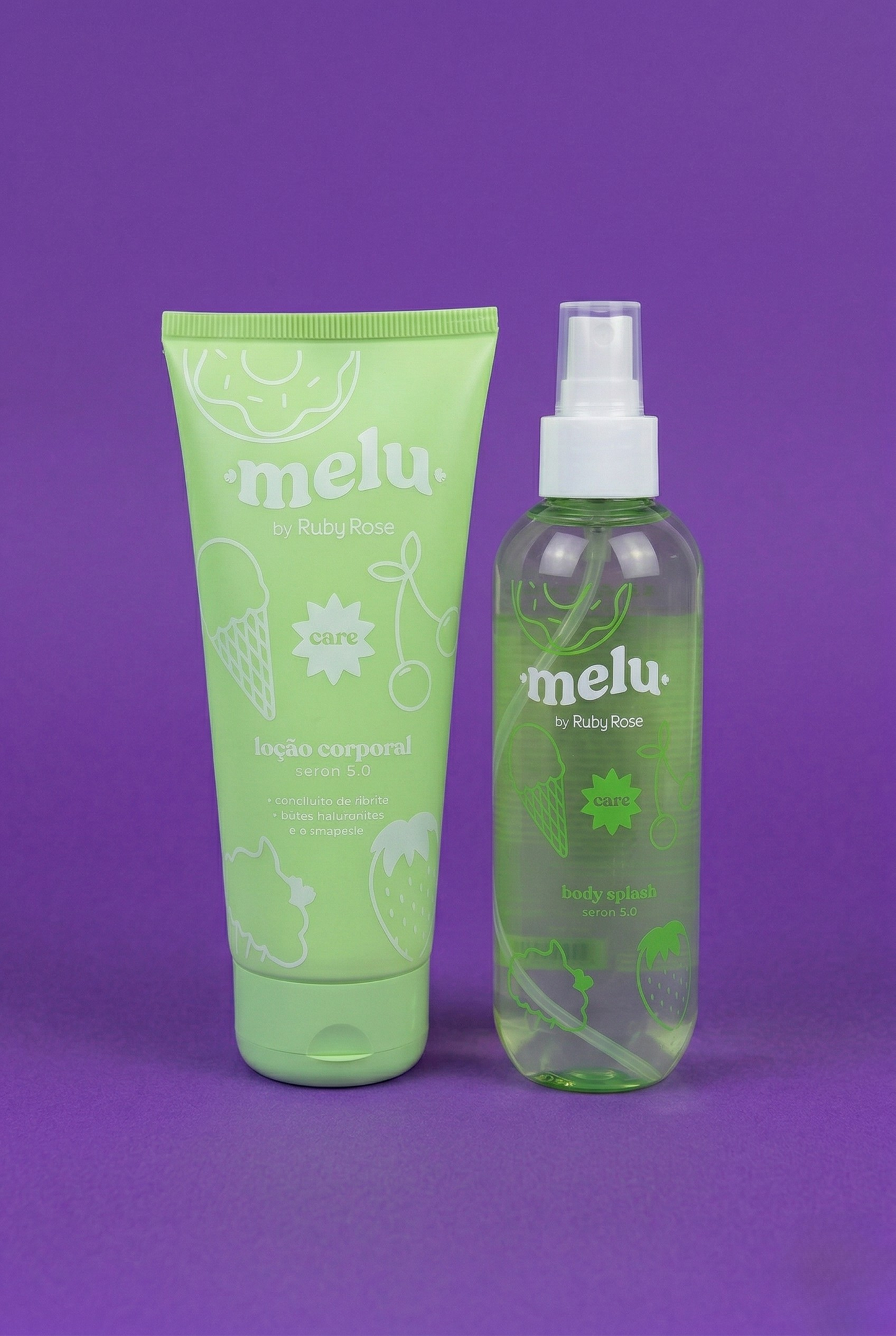 Kit Creme Hidratante + Body Splash - Ruby Rose