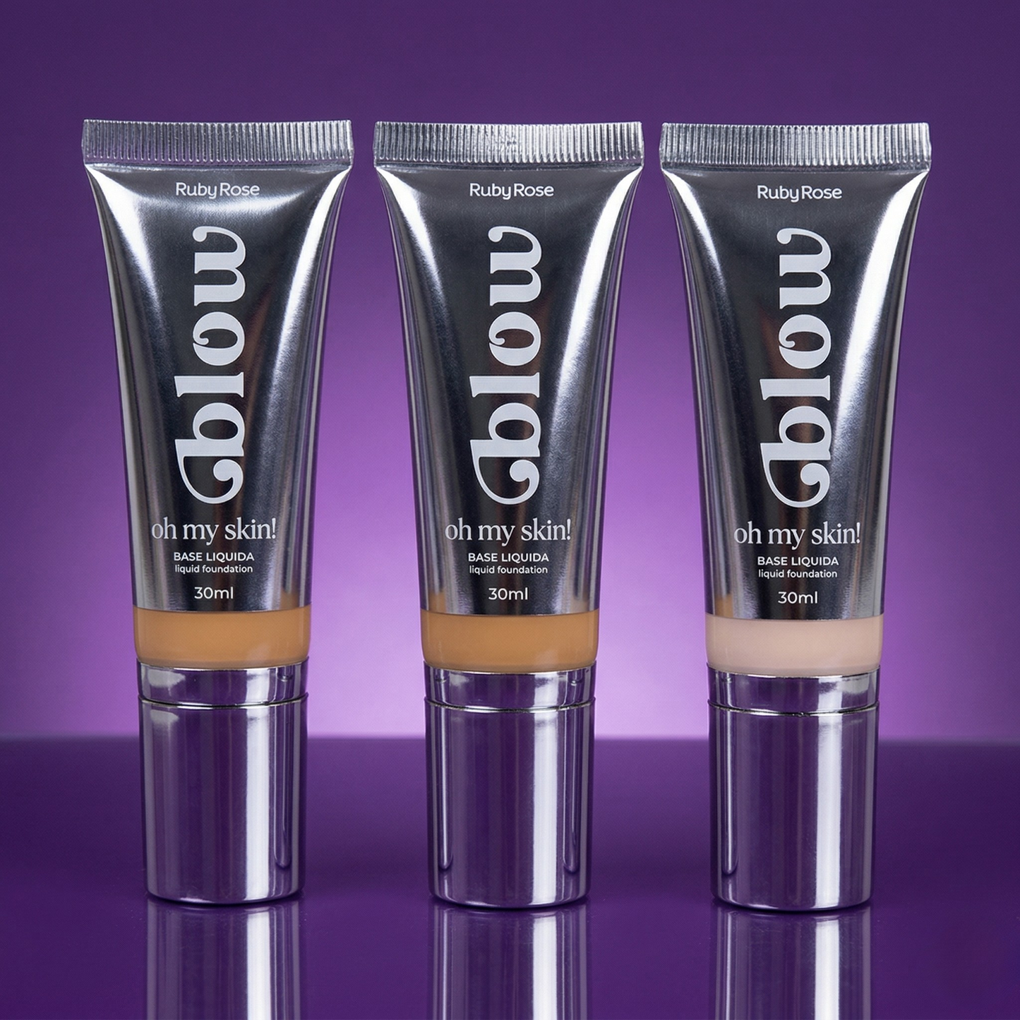 Base Líquida Oh My Skin! Linha Blow - Ruby Rose